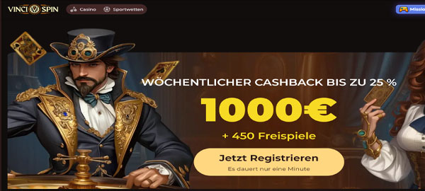 Vincispin Casino Germany